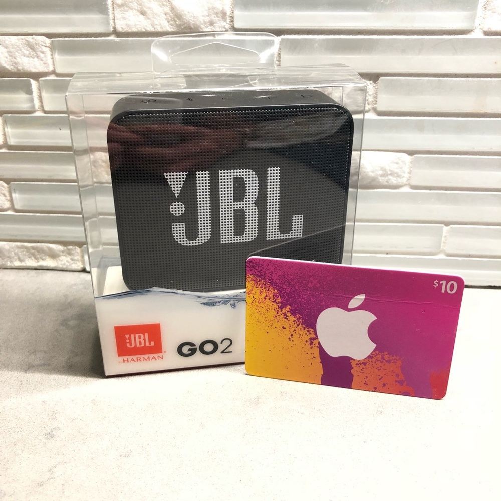 JBL Bluetooth speaker & Itunes Gift cats